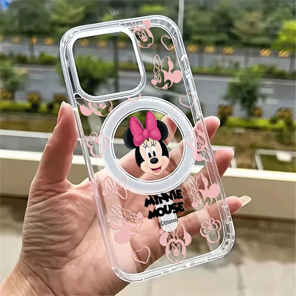 Disney Minnie Mouse Mickey Mouse Phone Case For iPhone 17 16 15 14 12 11 13  Pro Max iPhone 16 15 14 Plus 17 Air 17E 16E Cover - AliExpress 202192403