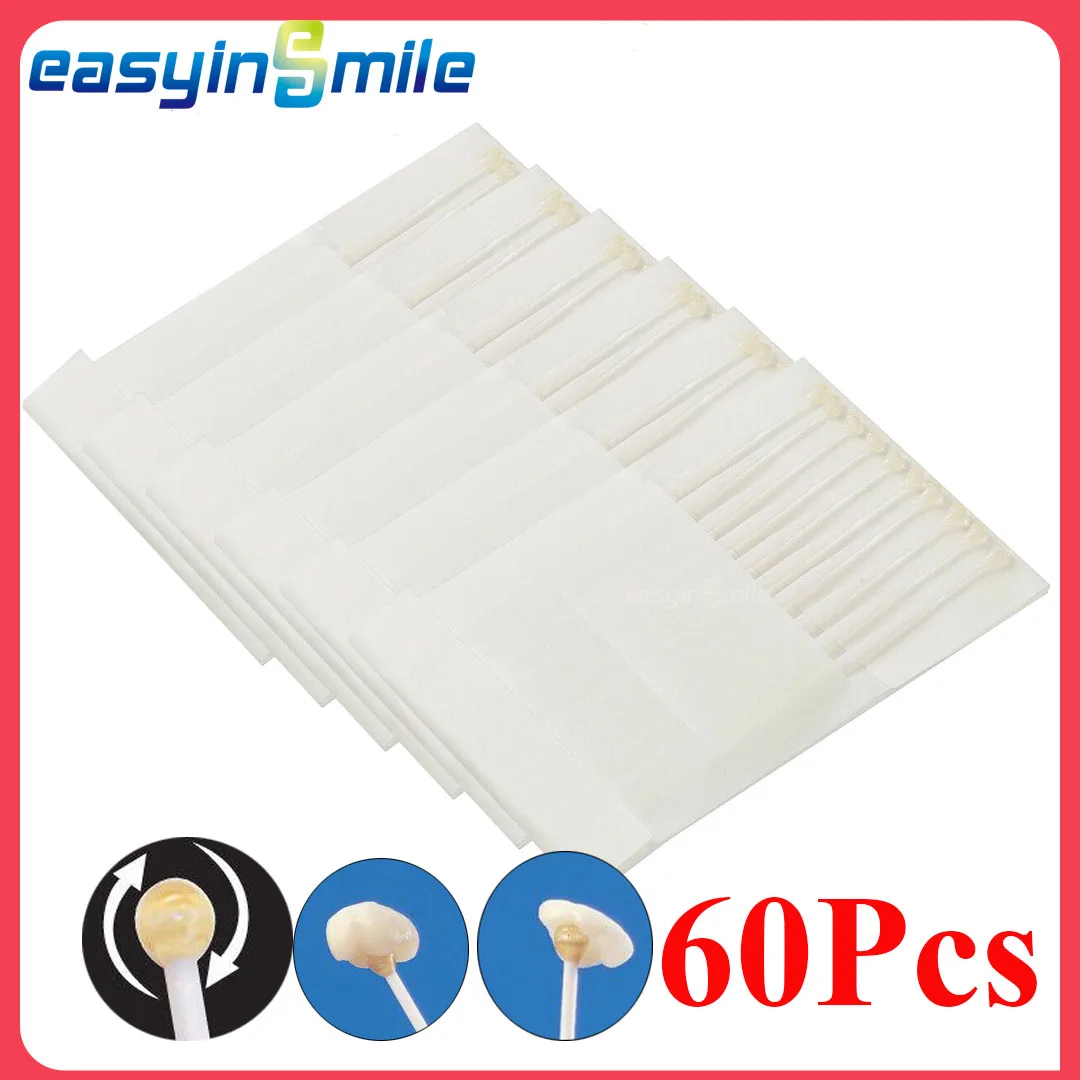 Easyinsmile Dental Disposable Sticky Micro Brush 1/2