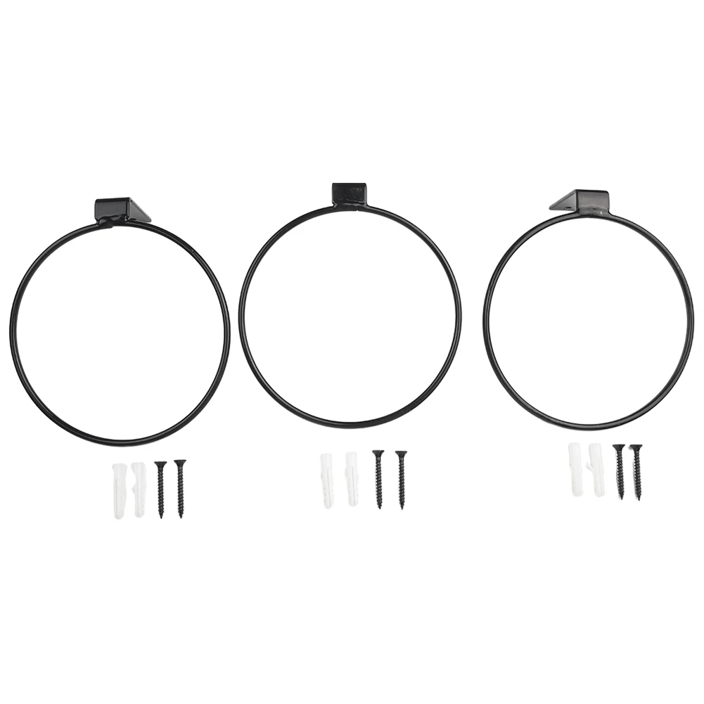 3 Pack Wall Mount Flower Pot Holders Clamp for Garden and Indoor Use Perfect for Displaying Your Favorite Plants