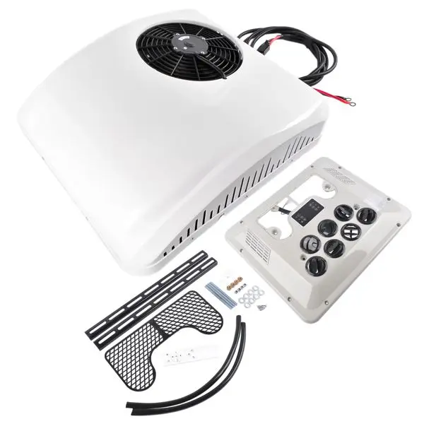 New 12V Electric Rooftop AC Unit RV Air Conditioner for Caravan Trailer RV for Mobile Living