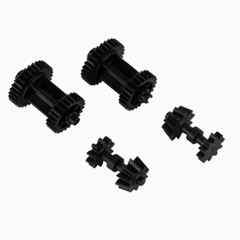 แม่พิมพ์ฉีดพลาสติกอุตสาหกรรมคุณภาพสูง เฟืองพลาสติกสีดำความแม่นยำสูง