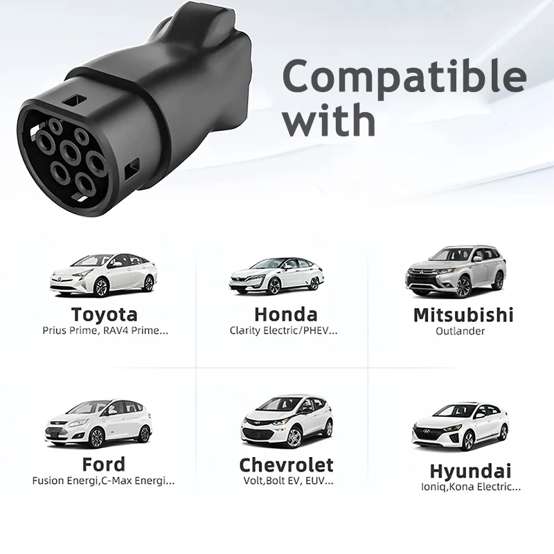 V2L Discharge Adapter, 16A Type 2 Car Discharge EV Cable Adapter, Vehicle to Load Adapter for Hyundai Ioniq 5/6 & Kia EV6