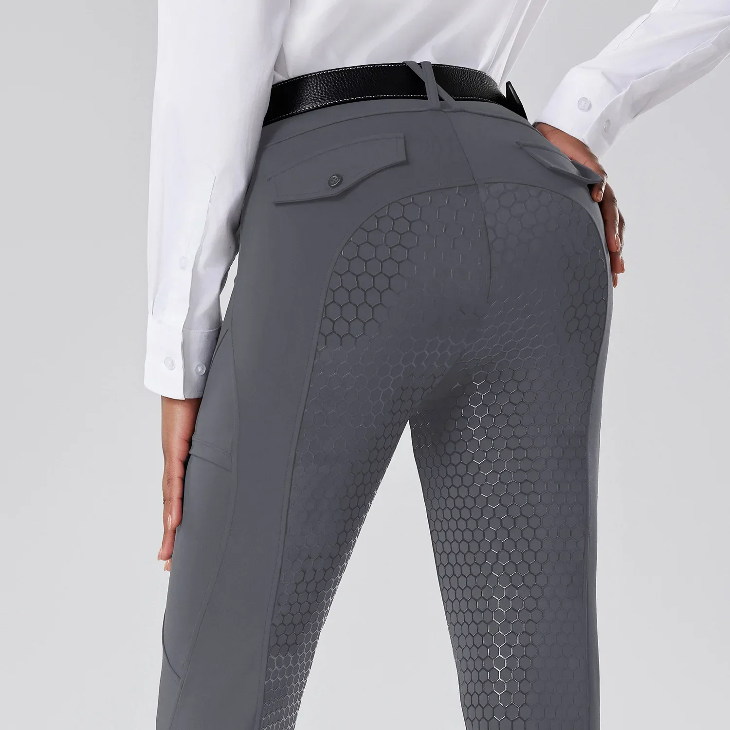 Four Seasons Breeches Professionelle Reitsporthose für Damen, Silikon-Anti-Rutsch-Hose, verschleißfest, hochelastisch