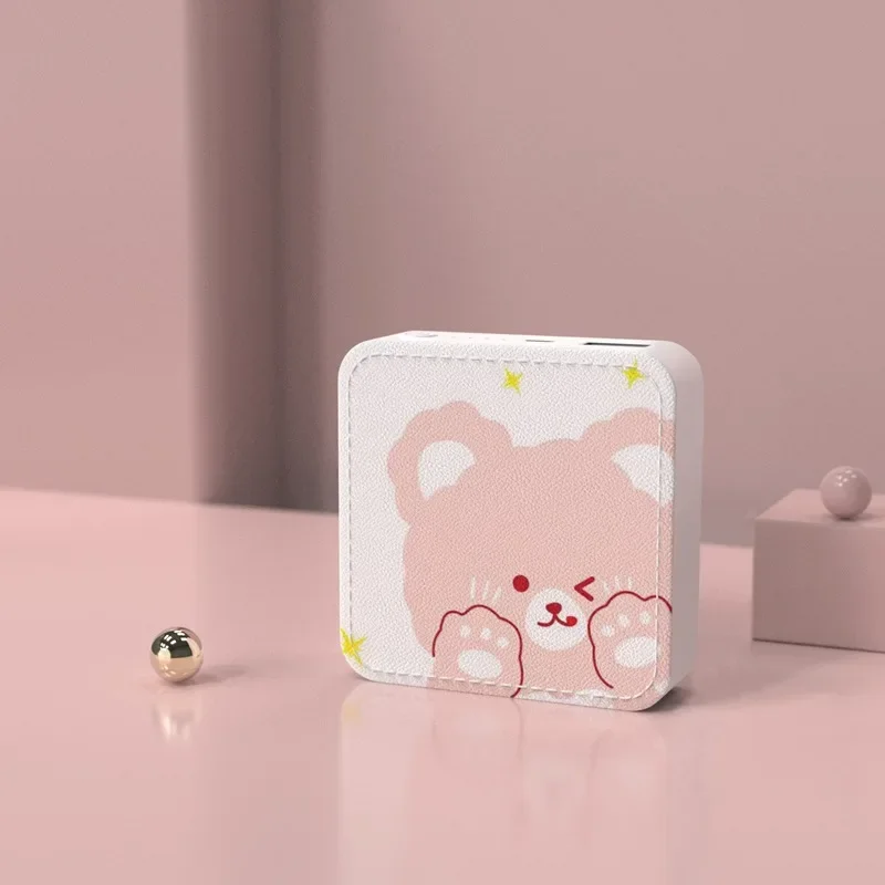 10000mAh Portable Mini Power Bank External Battery Backpack Powerbank Cute Cartoon Pattern Poverbank For Smart Mobile Phone