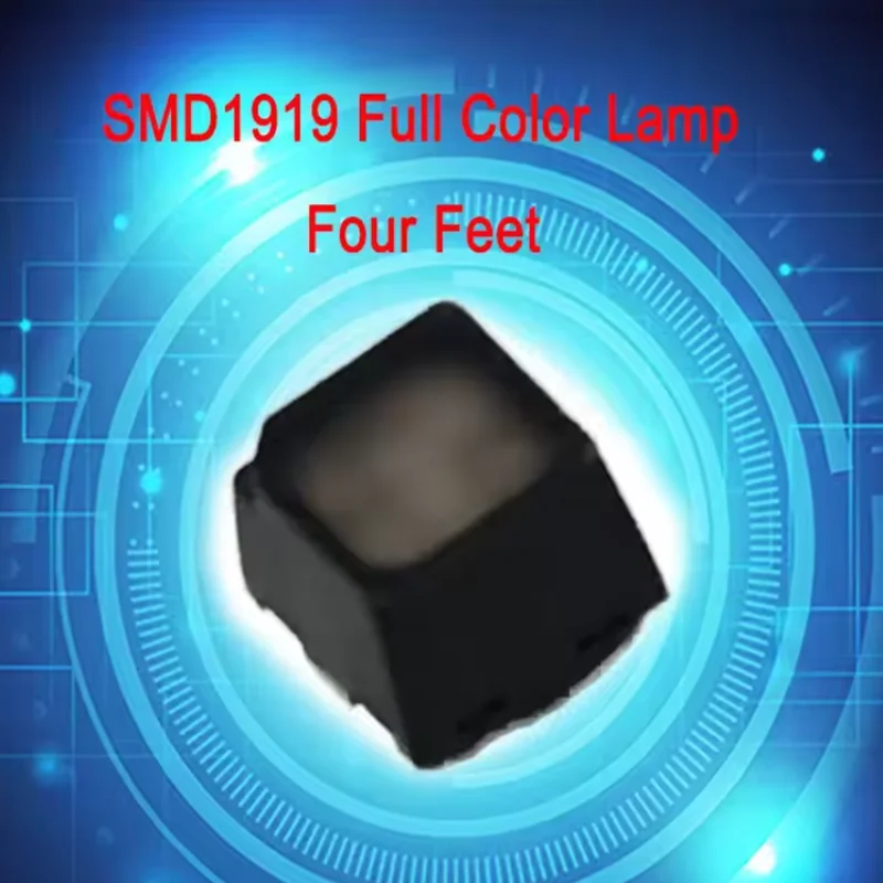 1000 pcs ,SMD1919 full color LED lamp of four feet used for LED display maintenance，Outdoor RGB components for display