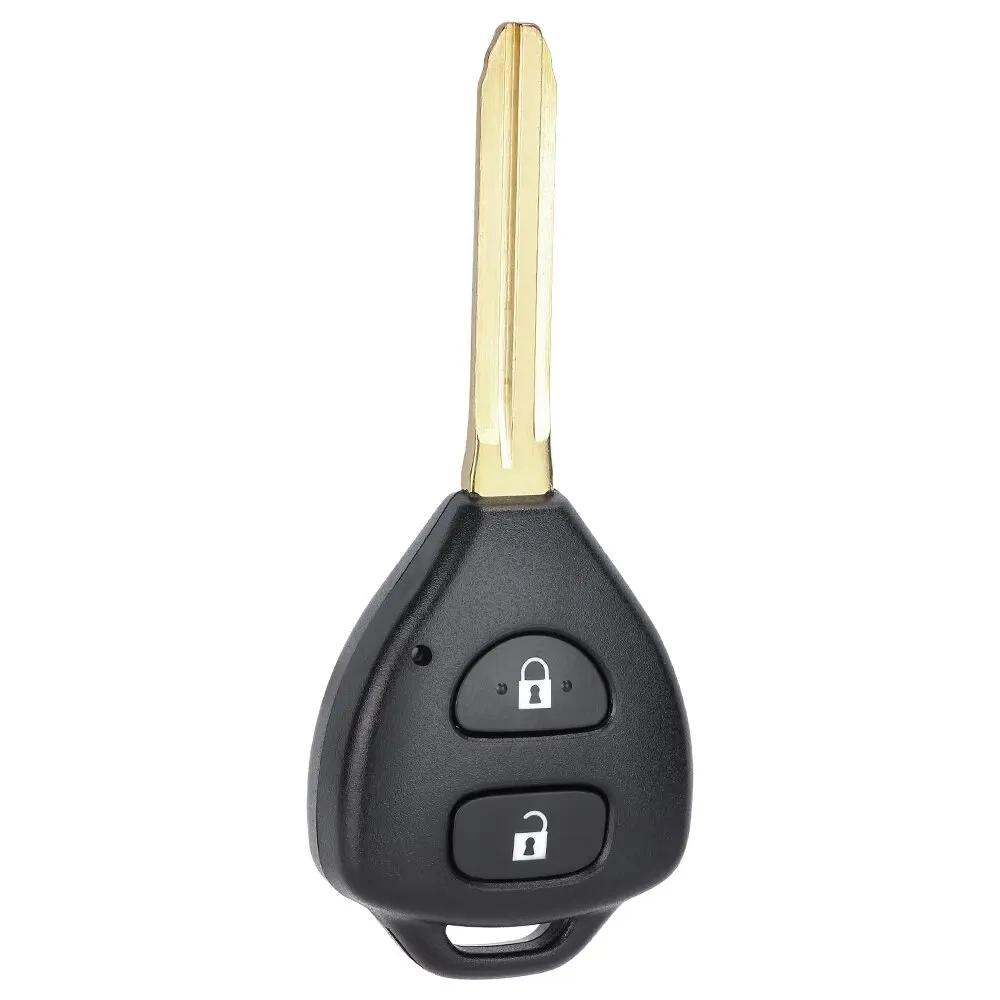 KEYECU For Toyota Hilux Yaris 2010 2011 2012 2013 2014 2 Button Remote Control Car Key Fob 314.3MHz G Chip FCC ID: B41TH