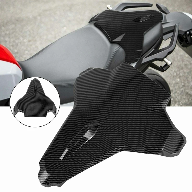 

Motorcycle Rear Fairing Rear Passenger Pillion Solo Seat-Cover For-BMW F900R F900XR 2020 2021 (Carbon Look)