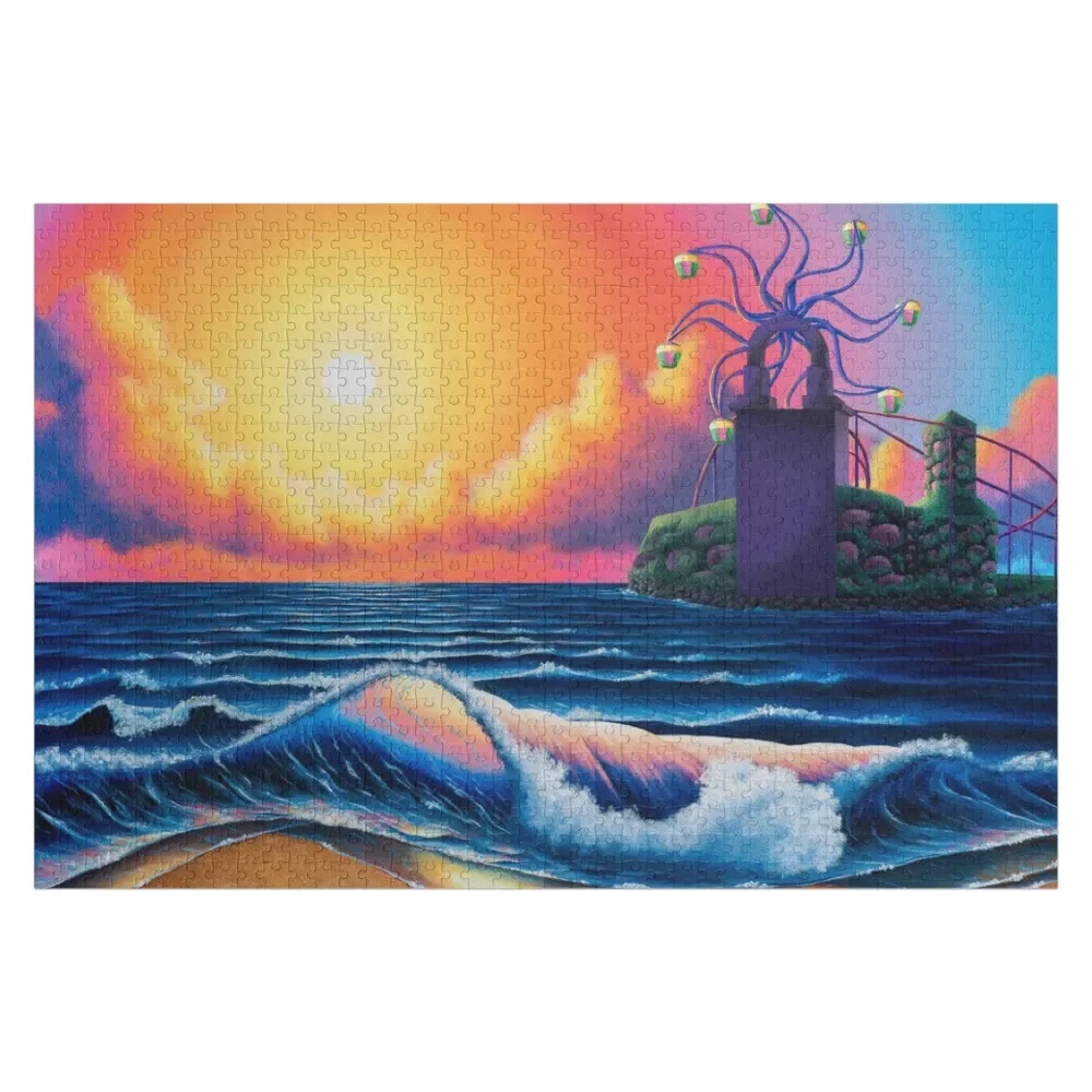 Sirena Beach Jigsaw Puzzle Personalized Wooden Name Personalized Name Customizable Gift Puzzle