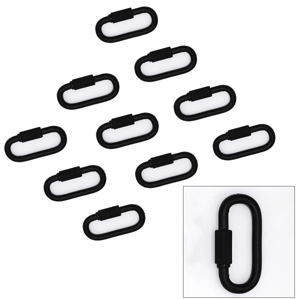 Chain Connector Keychain Hardware Locking Connector Secure Fit Mechanism Easy Attachment Detachment Indoor Outdoor Use