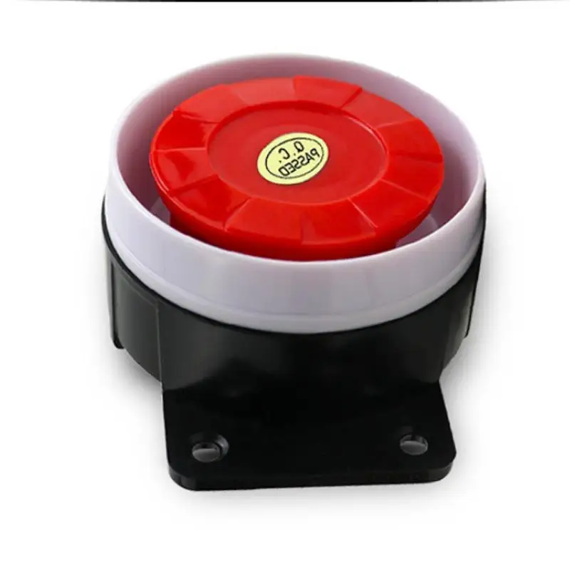 1Pcs 125dB High Decibel Buzzer Alarm Horn 5-30V Police Siren for RV Truck Vehicle Security Warning