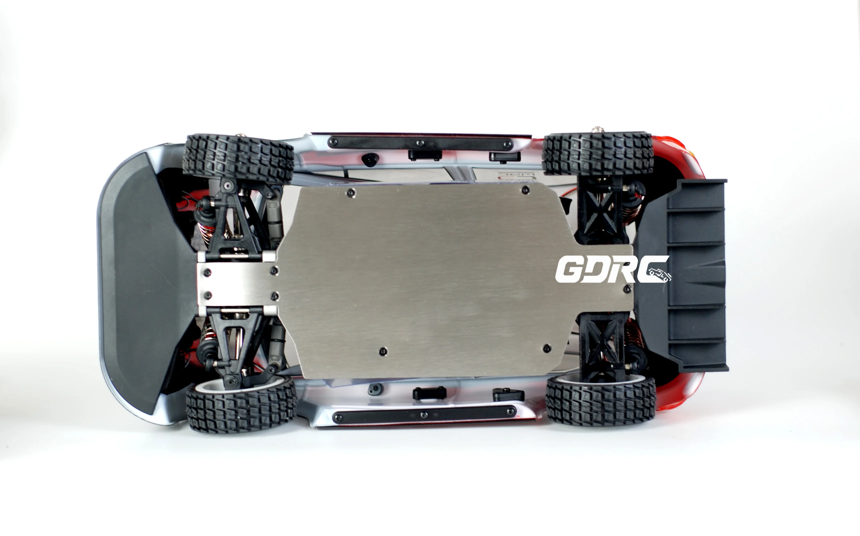 MJX 14303 14304 piezas de coche RC placa protectora de chasis armadura inferior resistente a los arañazos de acero inoxidable 14302