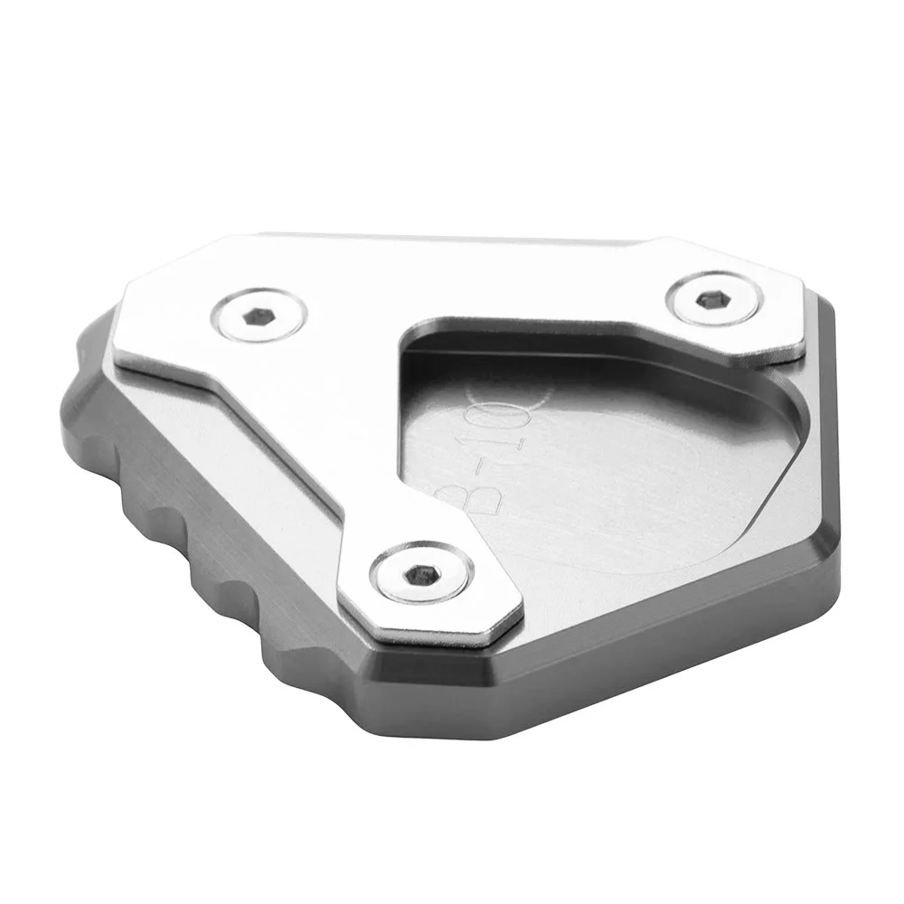 New Arrival CNC Aluminum Motorcycle Kickstand Side Stand Foot Extension Support Plate Fit for BMW G310GS 2017 2018