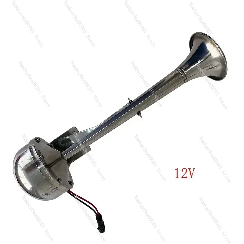 Durable 24V Di Ship Electric Horn Wheel Cruise Stainless Steel Single Tube Durable Tube Electric 12V