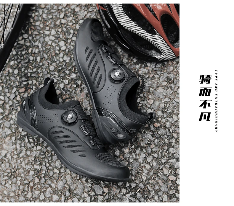 Professionelle SPD Cleat MTB Fahrradschuhe für Herren und Damen, atmungsaktiv, verschleißfest, rutschfest, leicht, Speed Dirt Mountainbike-Schuhe – Detail 28