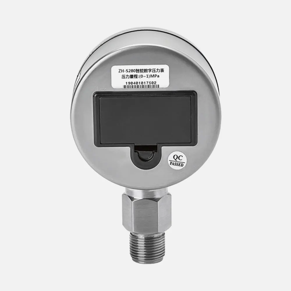 Local Display Digital Pressure Gauge Explosion Proof 304 Stainless Steel   Manometer
