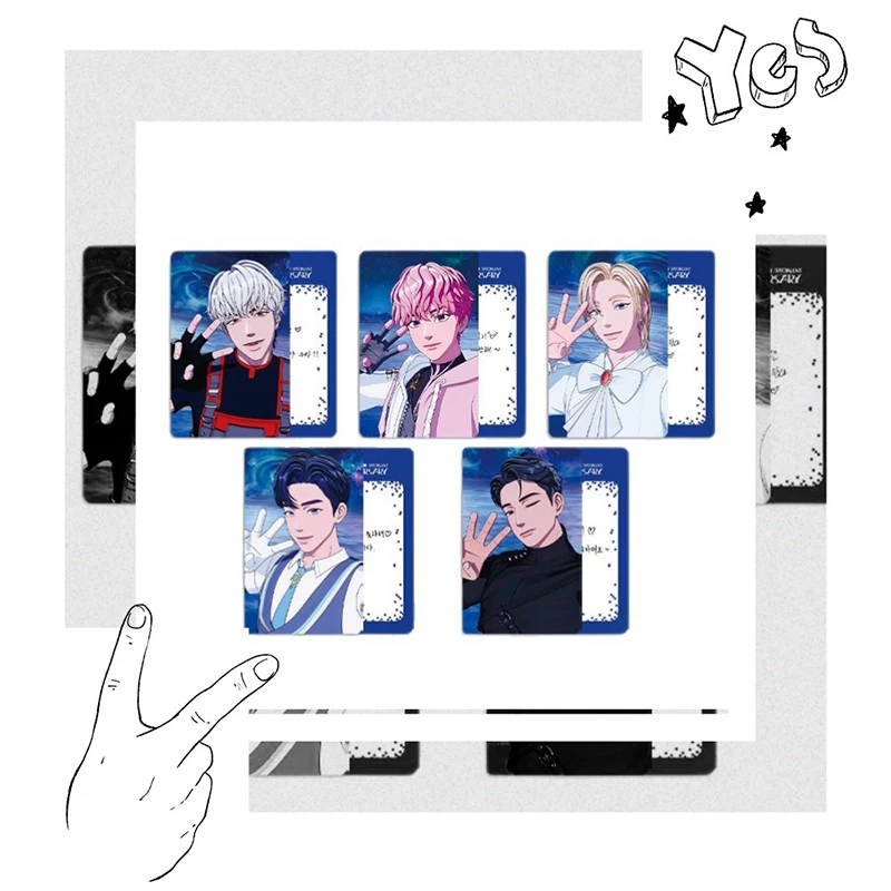 

Оптовый набор фотокарточек PLAVE (5 шт.): Бэмби, Ноа, Йеджун. Модные глянцевые Lomo-карточки к 3-й годовщине. Коллекционные карточки для фанатов на день рождения.