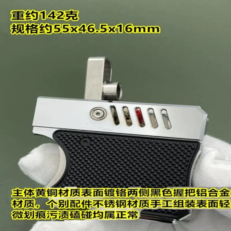 New 1Pc Mechanical Automatic Lighter for Palm To Play With, High-End Collectible Gift