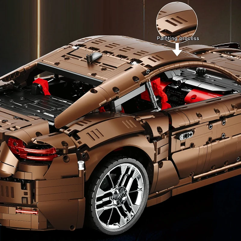 11009 5480 pièces technique 1:8 RC voiture de sport GranTurismo blocs de construction briques MOC vitesse Super course modèle briques jouets adulte cadeau