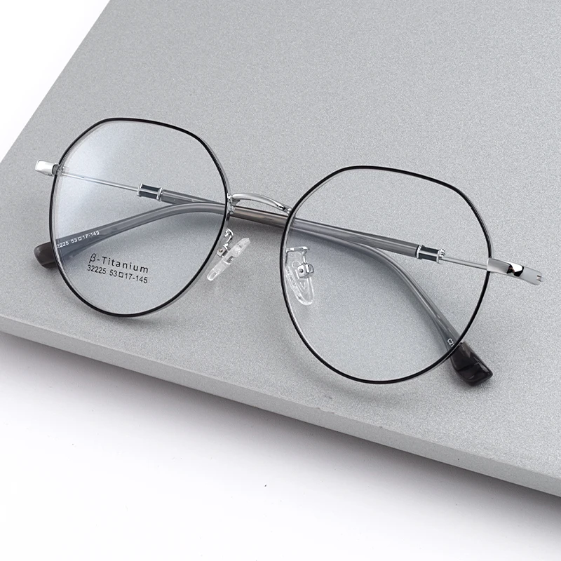 Factory Direct Sale titanium metal optical frame Eyeglass eye glasses frame for men and women