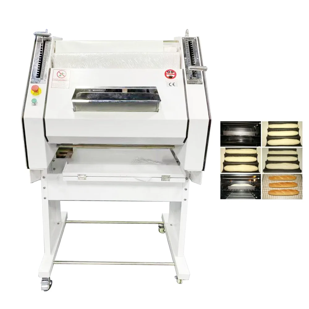 Bakery Equipment French Baguette Bread Dough Maker Rolling Making Machine French Bread Roller Baguette Moulder