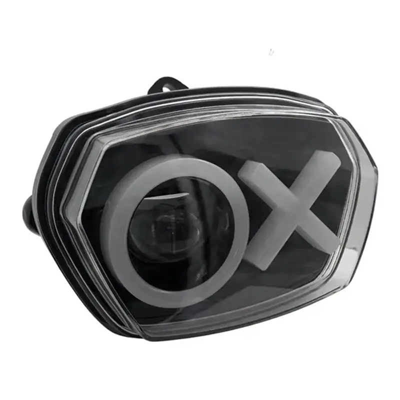 

Reliable-Modified XO Headlight Lens RGB Daytime Running Light For Motorcycle Headlight Assembly For Vespa Sprint 150