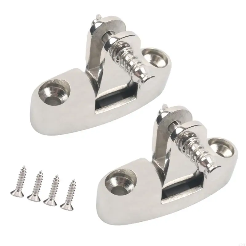 M76E Bootsschirm-Hardware-Deckscharnier, 316-Edelstahl-Federstifthalterung für Bimini-Top-Reparaturprojekte zur Verwendung an – Detail 10