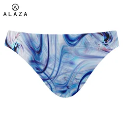 Slip da nuoto da uomo costumi da bagno a vita bassa drop con Pad Push-up pantaloncini Sexy tronchi boxer stampa in marmo da uomo per vecchio acquirente