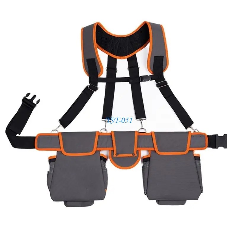 E15A Heavy Duty Tool Organizers Belt For Professionals Adjustable Tool Bag