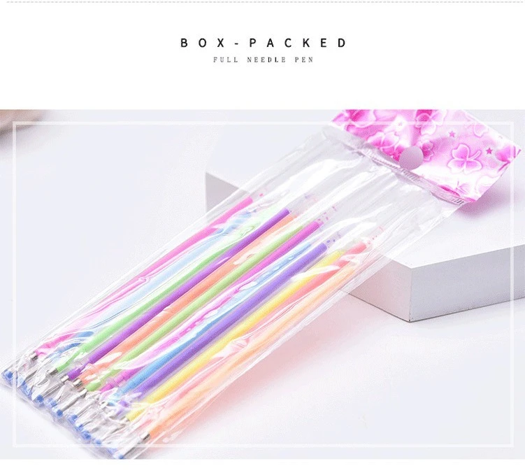 12-100 Farbige Gelstift-Nachfüllungen Set - Glitzer, Pastell, Textmarker, Metallic-Tinte für Künstler, Scrapbooking und Graffiti-Zeichnen – Detail 12