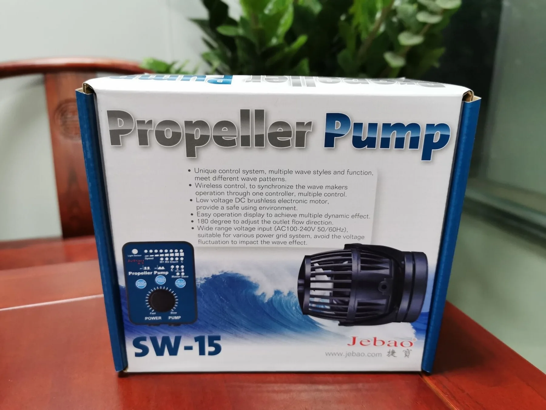 Jebao Wave Maker  RW4-20  SW2-15 OW10-50 Series  Water Pump With Controller for Marine Coral Reef Tank Jebao Wave Maker