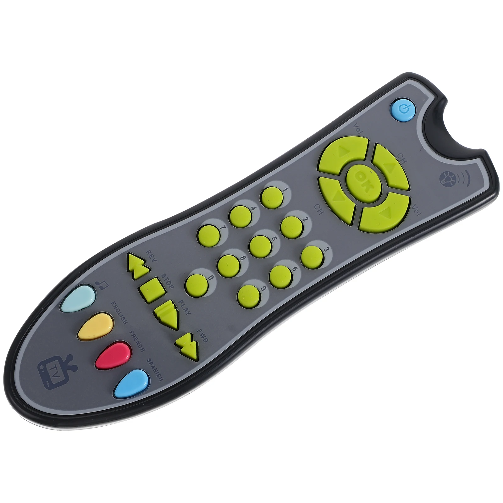 Baby Remote Controls Simulation Remote Control Early Educational Interactive Plaything Learning Cognitive Gift for Toddlers