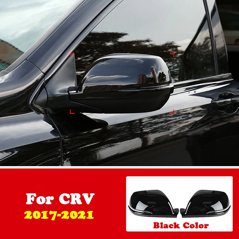 For Honda CRV CR-V CR V 2017 2018 2019 2020 2021 Side Wing Mirror Cover Rear View Overlay Trim Chrome Car Styling Accessories