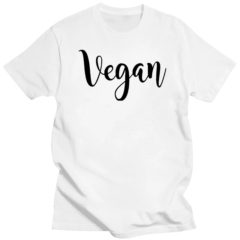 Vegan T-Shirt Pocket Logo Veggie Veganism Men Women Food Gift Clothing Top L95 100% cotton tee shirt,tops wholesale tee