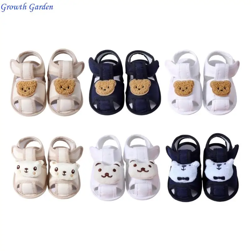 

Lightweight Infant Sandals Soft Breathable Lining Floor Shoes for First Walkers E65D