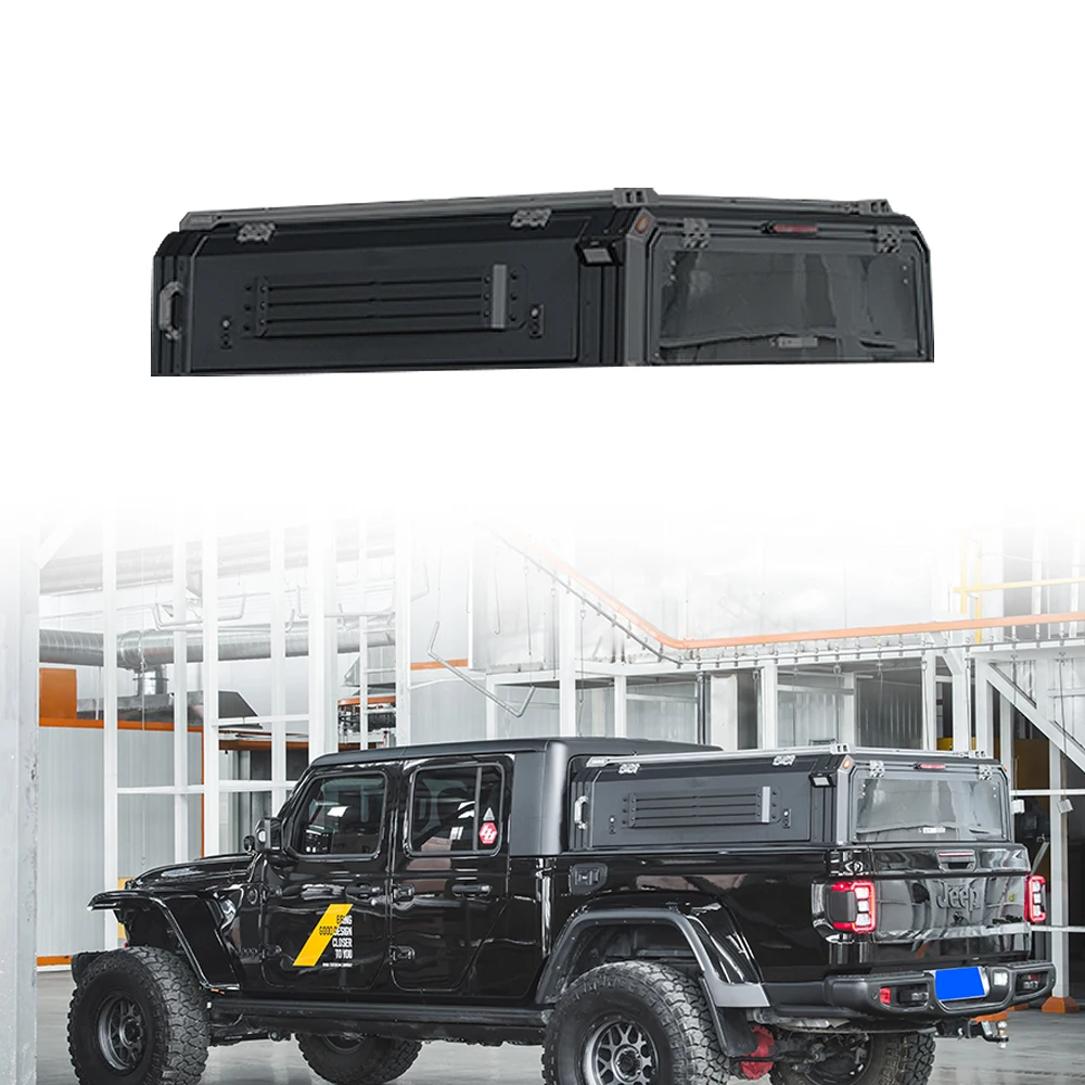 

Off Road Pick Up Accessories Steel Hard Top Gladiator JT Hardtop Topper Canopy Truck Bed Cover for Jeep