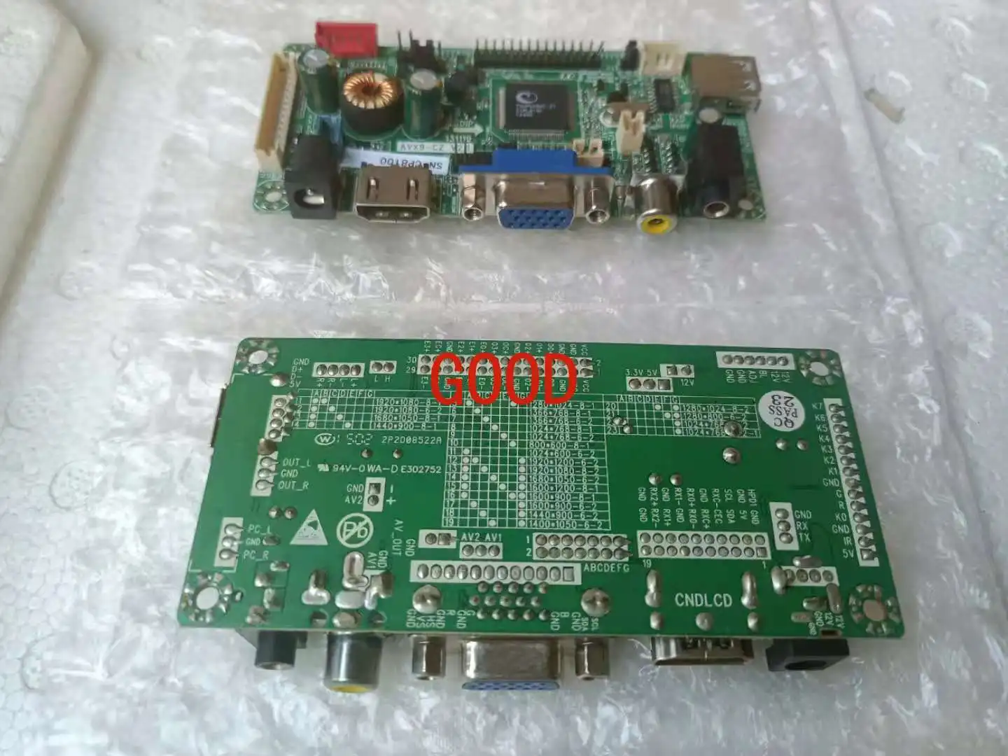 الأصلي Lehua A. VST29.01B لوحة للقيادة AV مجلس ، آلة الإعلان اللوحة الرئيسية مراقب AVX9-CZ V2.1