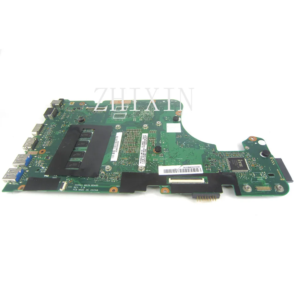 Imagem -03 - Yourui para Asus X555uf F555u X555ub X555uq X555ua Laptop Placa-mãe Sr2ez I56200u Uma 4g Ram X555uj Placa-mãe 100 Trabalho