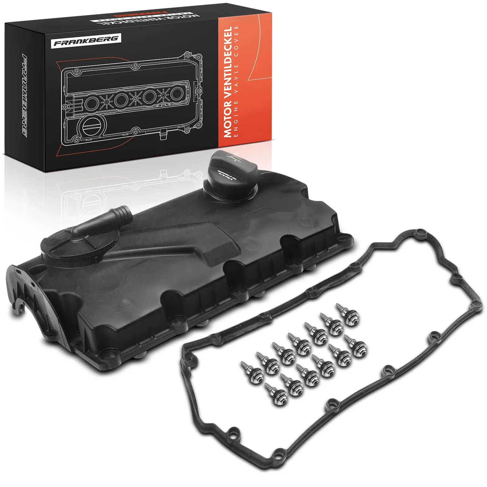 Frankberg 1x Cilinderkopdeksel Voor VW Golf 4 5 Bora Audi A3 8L Seat Leon Skoda 1.9L 038103469S 03810469AK