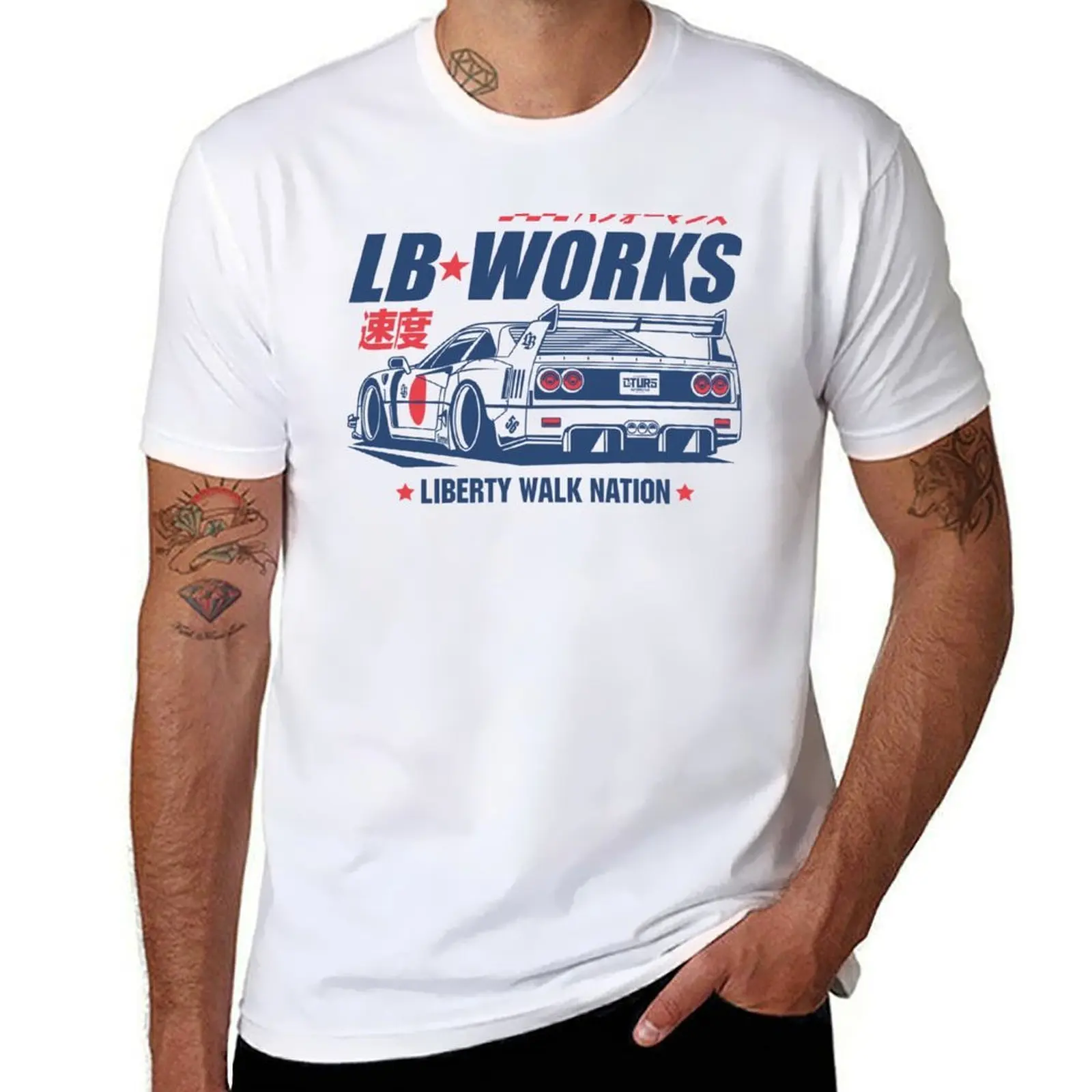 

LBWK F40 T-Shirt men t shirt cotton 100% cotton t shirts high quality T-Shirt