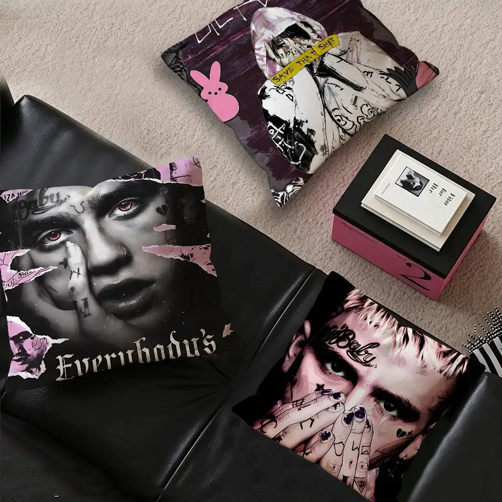Classic Emo Rapper L-Lil P-Peep Cushion Cover Decorative Pillow Sofa Home Decor case pillow cases