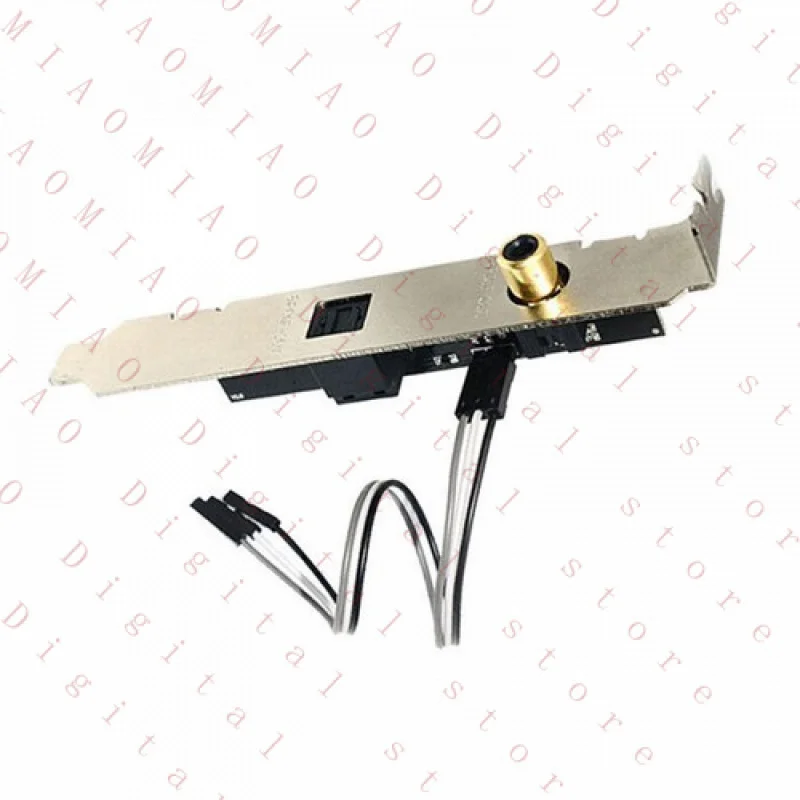 RT  SPDIF Optical RCA Out Daughter Card For ASUS Gigabyte MSI Motherboard  DTSAC3LPCM
