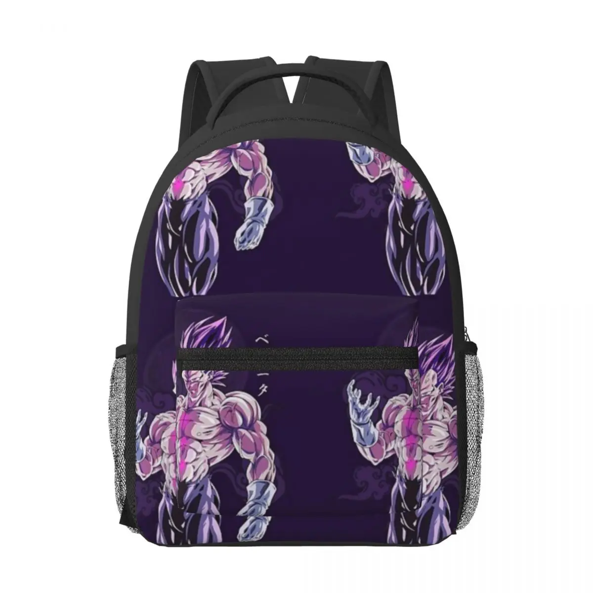 Vegeta Ultra Ego Nova moda de alta capacidade à prova d'água mochila universitária na moda laptop bolsa de livro de viagem 17 polegadas