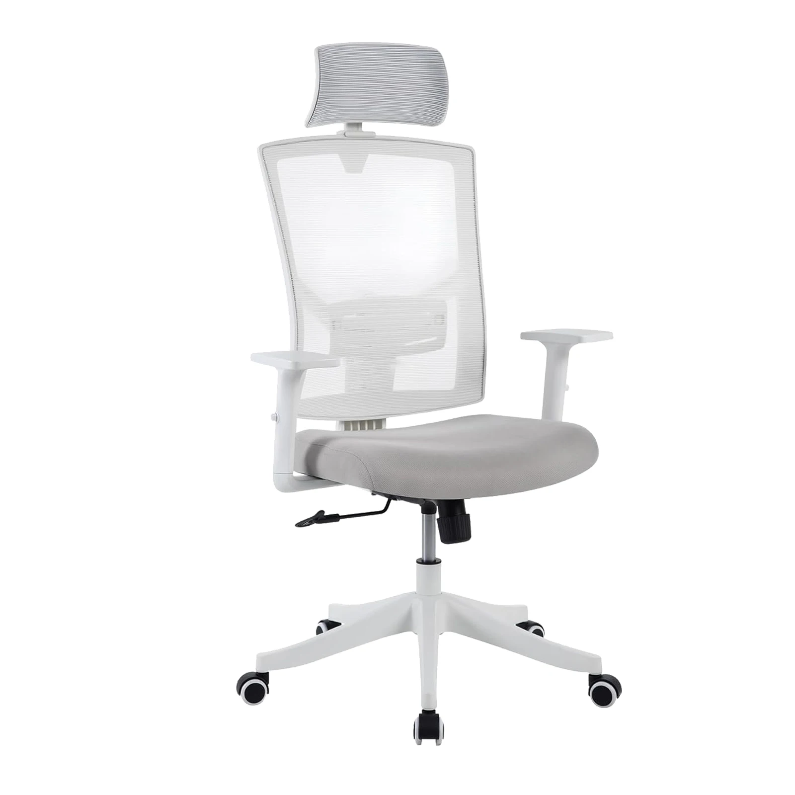 Ergonomic Desk Chair Reclining,High Back Mesh Office Chair, Space-Saving Flip-Up Arms, Adjustable Headrest for Gaming,home