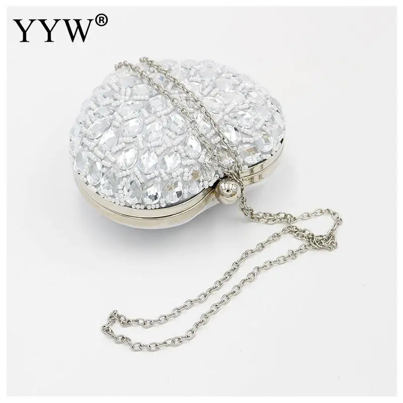 Luxury Women Evening Bag Brand Party Banquet Glitter Bag For Ladies Exquisite Wedding Clutch Handbag Shoulder Bag Chain Bolsas