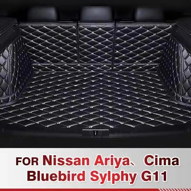 

Для Nissan Ariya Cima Bluebird Sylphy G11 авто полное покрытие коврик в багажник автомобильный защитный коврик грузовой вкладыш аксессуары для интерьера