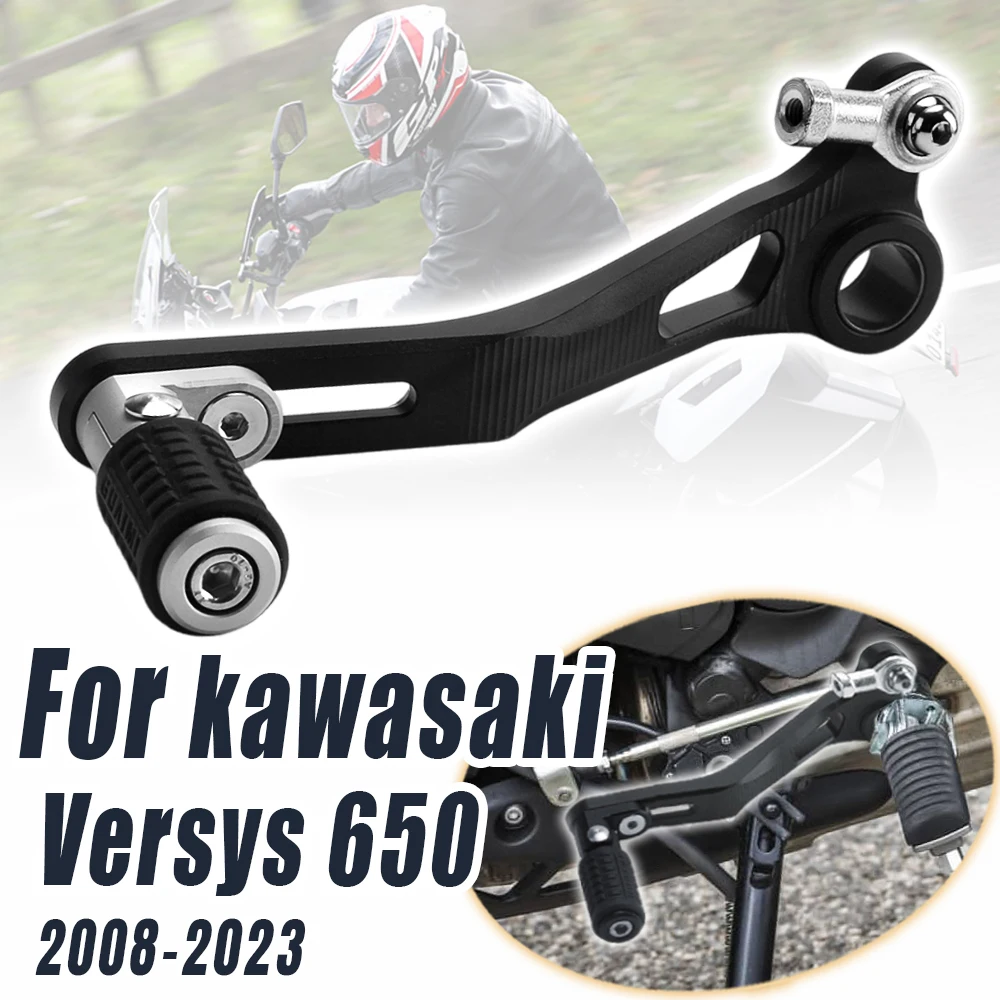 

Motorcycle Gear Shift Lever Adjustable Shifter Brake Levers Footrest Accessories For KAWASAKI Kawasaki Versys 650 2008-2023
