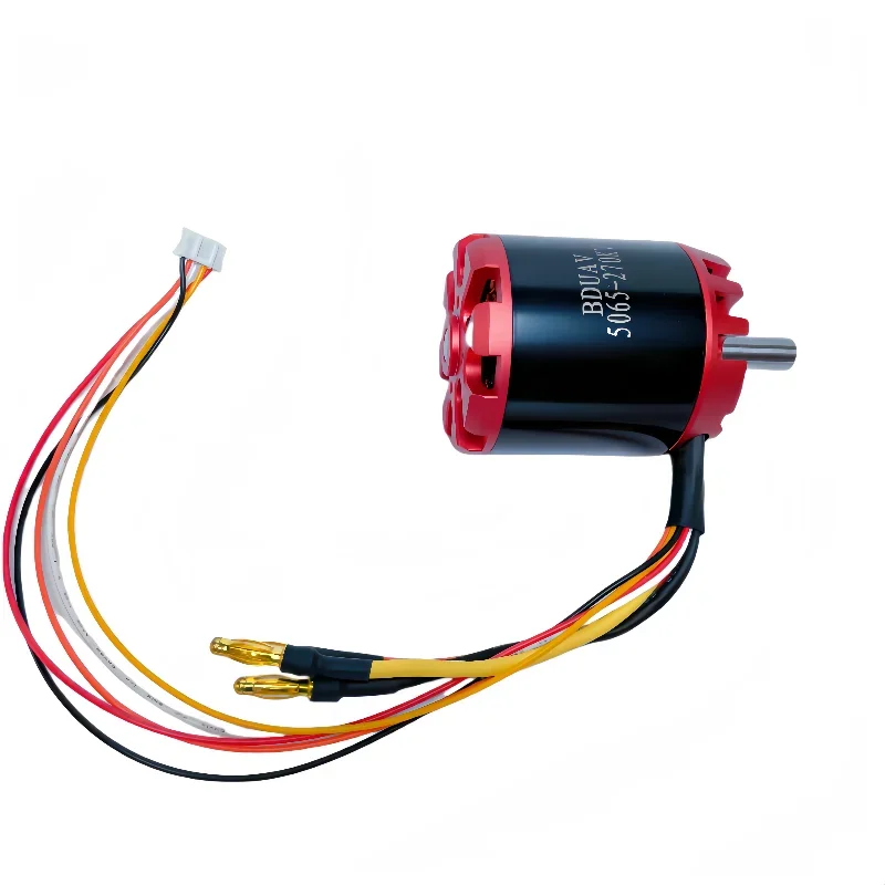 1pcs 5065 200KV 270KV 320KV 6-12S BLDC outrunner Brushless Motor Red sensored for electric sktaeboard balancing scooter thrust