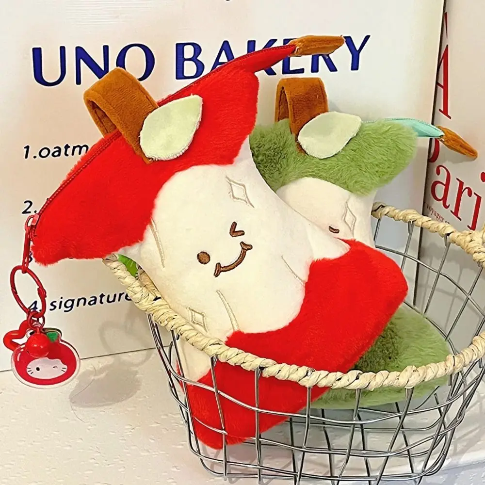 Owoce pluszowa torba na artykuły papiernicze cukierki kolor przechowywanie biżuterii duża torba na długopis przenośny organizer na artykuły papiernicze kosmetyczka