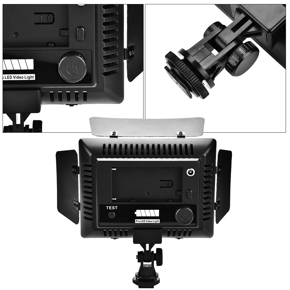Photography Lamp Photography Light Video Lamp W160 Video Photography Light Lamp Panel 6000K LED for Camera DV Camcorder