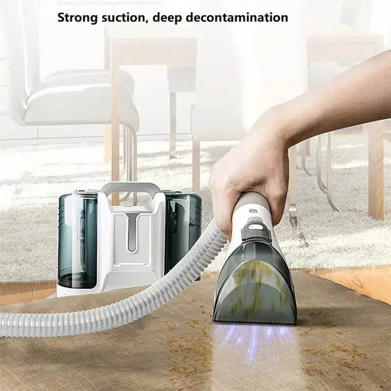 Household Vacuum Cleaner Wide Voltage Wired Multifunctional Jet Suction All-in-One Carpet Curtain Sofa Pet Hair Cleaning Machine